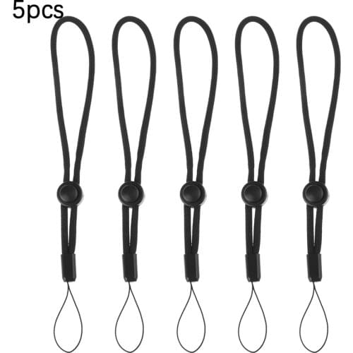 5Pcs 14CM Tactial Flashlight Straps Lanyard Sling EDC Outdoor Tool Paracord Ajustable Anti Lost For Torch Camera Phone Kits