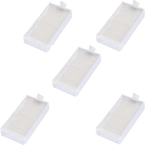 5 x HEPA Filter Kit for CHUWI Ilife V5S V5 X5 V3S V3S Pro V3L V5S Pro V50 Robot Vacuum Cleaner Parts