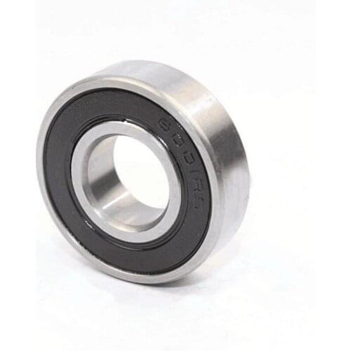 500pcs/lot 6001RS 6001-2RS 6001 2RS RS rubber sealed Deep Groove Ball bearing Shaft 12x28x8mm