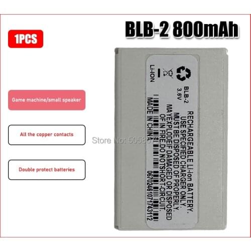 Battery BLB-2 800mAh For Nokia 3610 6500 6510 6590 6590i 7650 8210 8250 8270 8290 8310 8390 8850 BLB 2