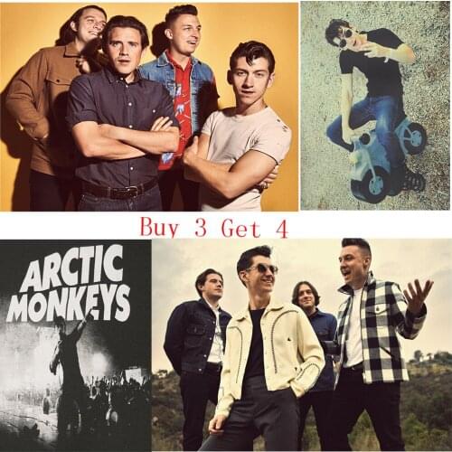 Arctic Monkeys Poster Clear Image Wall Stickers Home Decoration Good Quality Prints White Coated Paper