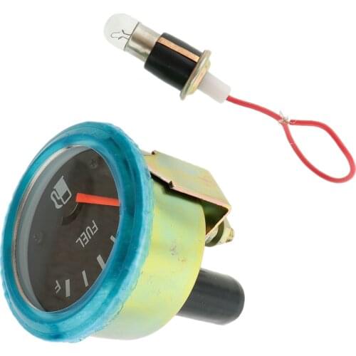 52mm Mechanical Car Fuel Level Gauge, Without Sensor E-1/2-F, Black