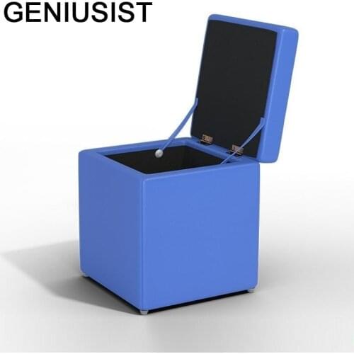 Banquinho Step Kid Banc De Rangement Nordic Furniture Taburete Cocina Ottoman Change Shoes Poef Sgabello Tabouret Foot Stool