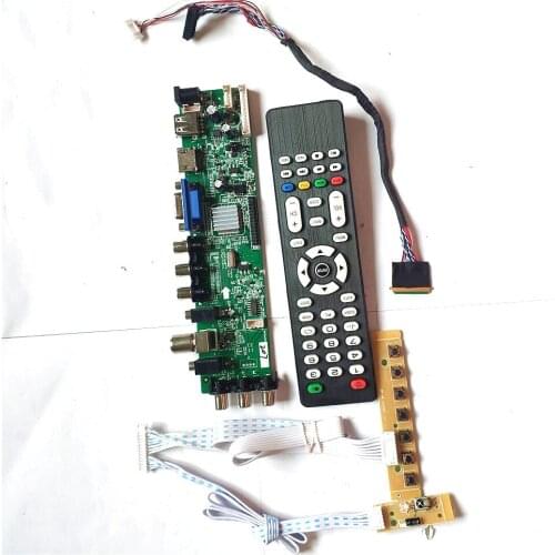 For LP156WH2-TLAA/TLAB/TLAC/TLAD/TLAE LVDS 40-Pin 1366*768 DVB digital HDMI-Compatible VGA USB AV TV 3663 LCD Controller board