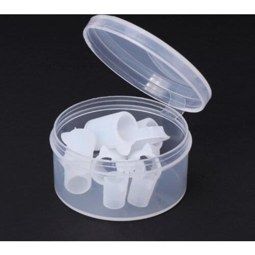 DUAI 4pcs/Box Anti Snoring Nasal Dilator Nose Clip Stop Snore Easy Breathe Soft Silicone Aid Personal Health Care Sleep Snoring