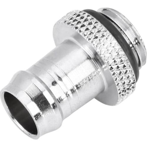 G1/4 Thread to 3/8" Soft Tube Barb Fitting Water Cooling Fittings for ID 8-9.5mm Flexible Soft Pipe