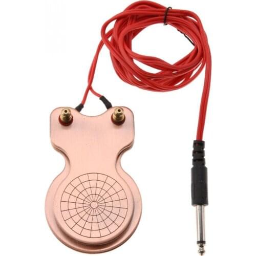 Permanent Makeup Tool Iron Compass Tattoo Foot Pedal Switch Controller With Silicon Thread for Tattoo Machine Gun Power Supply
