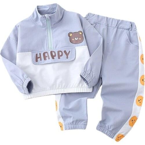 New Children Clothes Suit Spring Autumn Kids Boys Girls Jacket Pants 2Pcs/sets Baby Toddler Clothing Infant Casual Sportswear