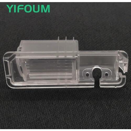 YIFOUM Car Rear View Camera Bracket License Plate Light For Volkswagen Bora Beetle Magotan Golf Polo Phaeton Scirocco Passat CC