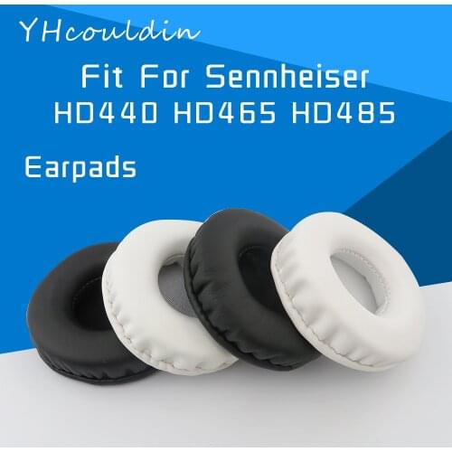 YHcouldin Earpads For Sennheiser HD440 HD465 HD485 Headphone Accessaries Replacement Leather