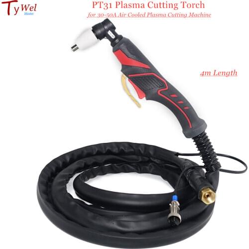 PT31 Plasma Cutting Torch PT-31 Torch Inverter Plasma Cutter for 30-50A Air Cooled Plasma Cutting Machine