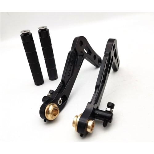 Adjustable Racing For Go Kart Pedals Brake Accelerator Foot Pegs Footpegs