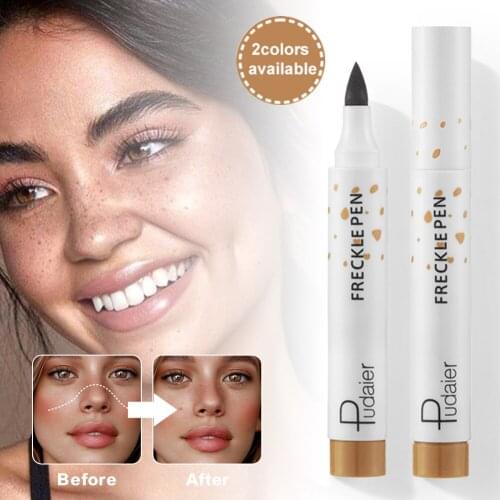 Makeup Freckle Pen Soft Light Simulation Face Dark Brown Waterproof Long Lasting Korean Cosmetics Most Natural Makeup Tool