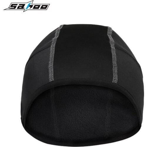 Cycling cap hat outdoor sports windproof warm headwear Fleece Thermal helmet caps MTB bike skateboard ski running liner hats