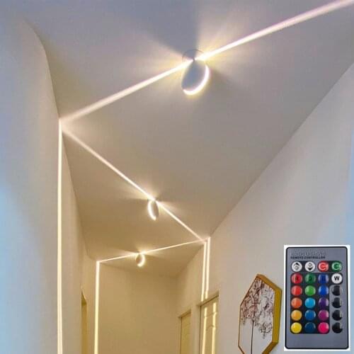 Thrisdar Outdoor Waterproof LED Wall Lamp Surface Mounted Led Wall Sconce Liner Aisle Window Wall Light Door Frame LED Spotlight