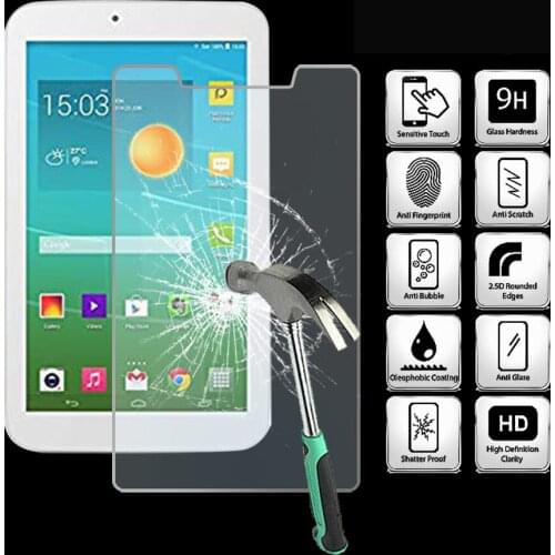 For Alcatel OneTouch POP 7S Tablet Ultra Clear Tempered Glass Screen Protector Anti-friction Proective Film