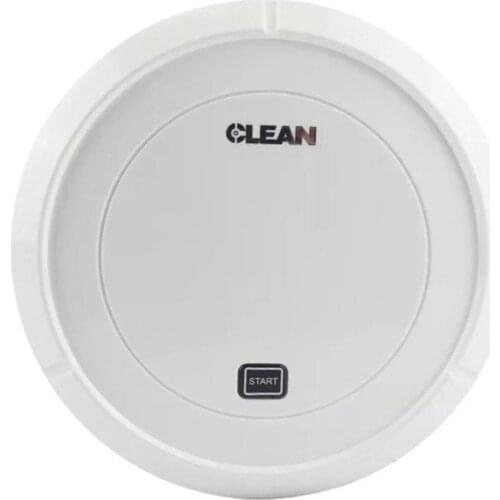 Smart Vacuum Cleaner Robot With Strong Suction Super Quiet Design Ultra-Slim Body Touch Switch Lcd Display USB Rechargeable