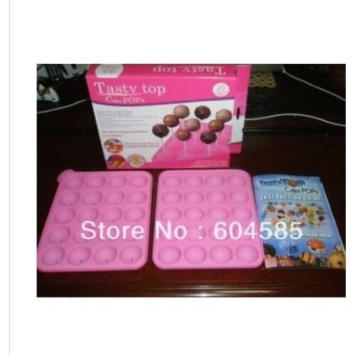 20 Cavity lollipop Silicone mold Top