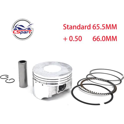 CB250 Viper ZS250GY Piston ring assembly 65.5mm +0.5mm (66mm) 15mm 166fmm 167fmm Zongshen Motorcycle