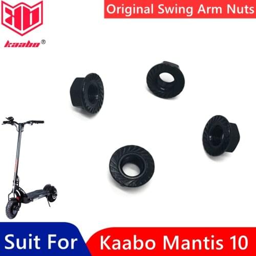 100% Original Kaabo Mantis 10/8 Nuts Swing Arm Locking Nuts Screws Scooter Spare Parts Kaabo Mantis Accessories