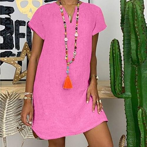 KYKU Solid Summer Dresses