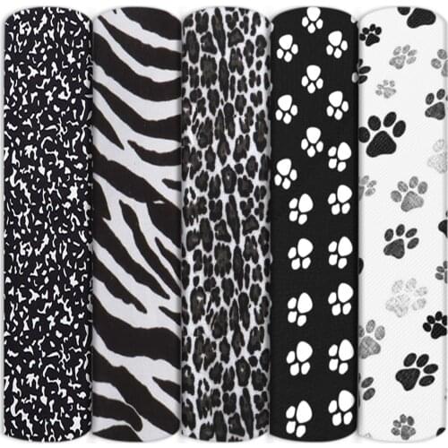 Zebra Patchwork Print Polyester Cotton Fabric For Tissue Kids Bedding Home Textile Sewing Tilda Doll,c14575