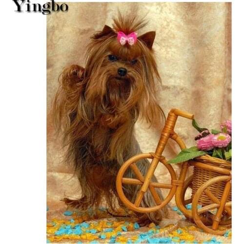 New arrival Diamond Embroidery Shih Tzu dog DIY Diamond Painting cross stitch Mosaic Diamond art animal pet pattern home Decor