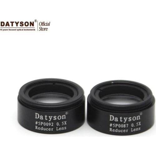 0.5X Focal Reducer Lens for Any 1.25" Telescope Eyepiece Ocular Astronomy Diagonal Extender Tube or Camera Adapter