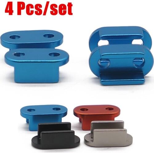 4Pcs/set Upgrade Spare Parts Fixed Seat For WPL B14 B24 B16 1/16 RC Car Silver Metal Accessories Upgrade parts