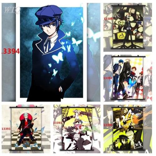 Persona 4 Shirogane Naoto HD Print Wall Poster Anime Posters Canvas Painting Wall Decor Poster Wall Art Picture Home Decor