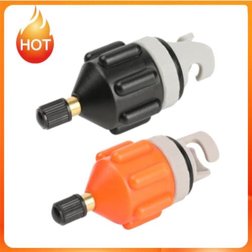 Durable Air Valve Adaptor Wear-resistant Rowing Boat Air Valve Adaptor Nylon Kayak Inflatable Pump Adapter for SUP Board