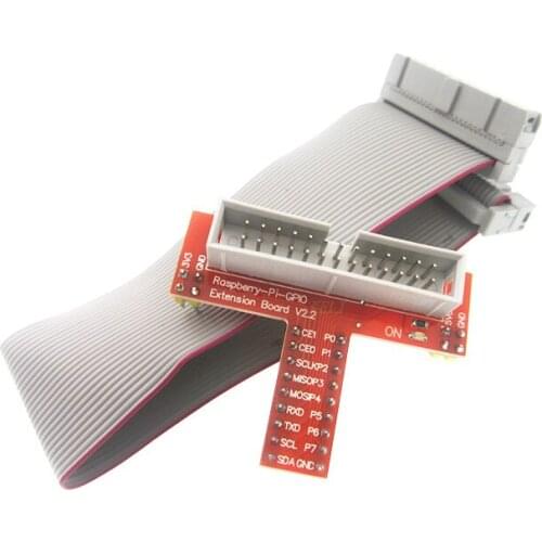 Raspberry pie 2 Raspberry PI 3 GPIO adapter plate gold plug-in version+GPIO cable kit