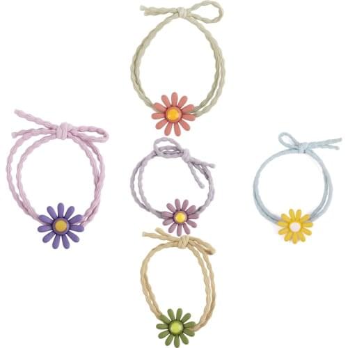Korean Style Hair Ties Scrunchie Elastic Hair rope headwear Hairbands acsesorios para el cabello Hair Accessories for Girls
