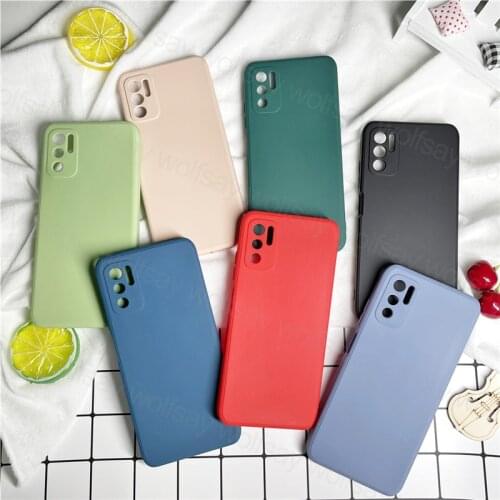 Silicone Case For Xiaomi Poco M3 Pro Cases Cover For Xiaomi Poco M3 Pro Cover Original Protetcive Bumper For Xiaomi Poco M3 Pro