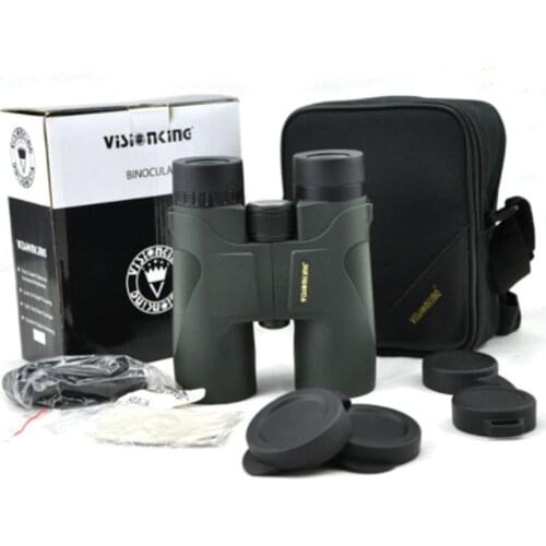 Visionking 10x42 HD Double-tube Tourism Outdoor Telescope Low-light Night Vision Waterproof Telescope
