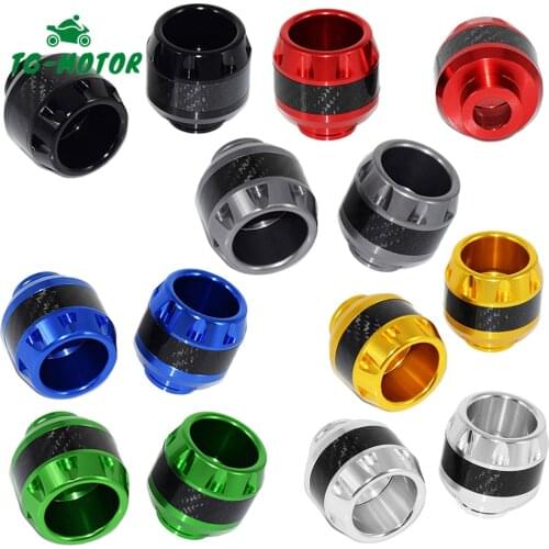 TG-Motor Motorcycle Front Fork Wheel Falling Protection Frame Slider Anti Crash Protector For HONDA PCX125 150 FORZA 125 300 250