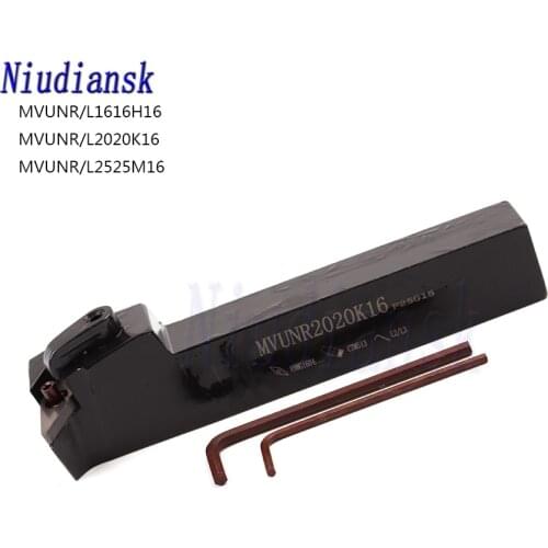 1pc MVUNR1616H16 MVUNL1616H16 MVUNR2020K16 MVUNL2020K16 MVUNR2525M16 MVUNL2525M16 CNC External Turning Tool Holder Use For VNMG