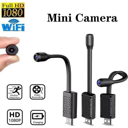 Wireless Surveillance Camera HD 1080p USB In-Line Portable Monitor He Mobile Phone Remote Camera