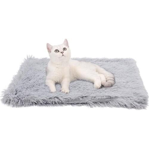 1 Piece Pet Cat Blanket Soft Double-Layer Puppy Kitten Bed Blanket Winter Warm Cat Sleeping Bed Blankets Cute Cats Mats Supplies