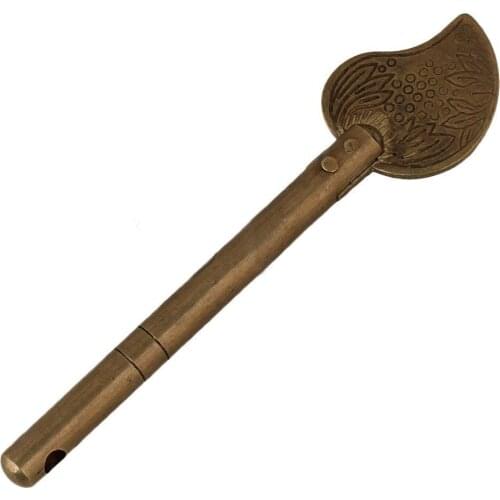 85 x 5mm Retro Door Bolt for Furniture Safety Latch Slide Bolt Lock Antique Vintage Style Chinese Style Wooden Door Brass Door