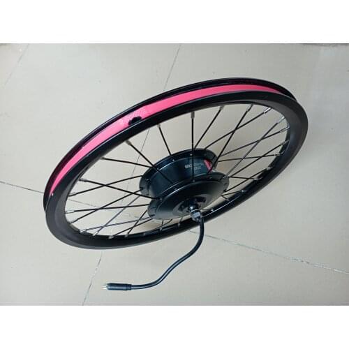 Brompton 36V 250W ebike kit Electric bike conversion kit motor wheel AKM brand AKM-Q74SX freehub