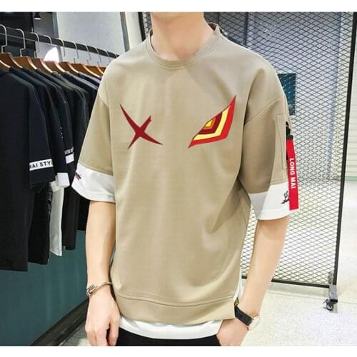 Japan Anime KILL la KILL T-shirt Unisex Manga Streetwear T-shirt Casual Short Sleeve Teenagers Custom Printed Tee Shirt