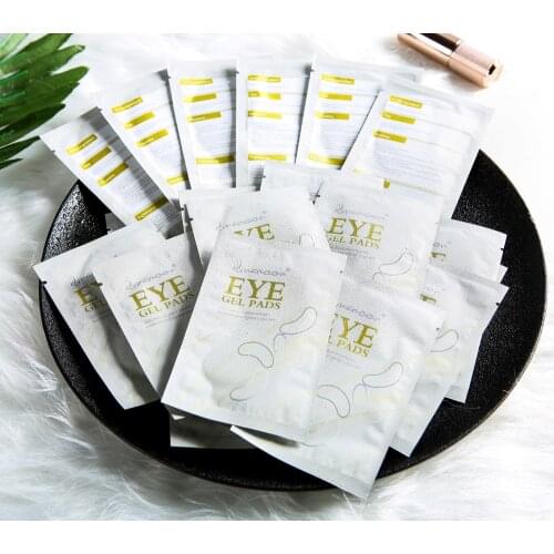 50 Pairs Under Eye Eyelash Extension Gel Patches Kit,High quality natural material extracts for skin care Eyelash Extensions