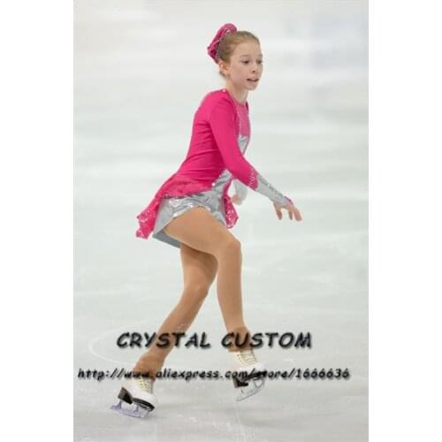 Custom Figure Skating Dress Graceful New Brand Women Ice Skating Dresses For Competition DR3877