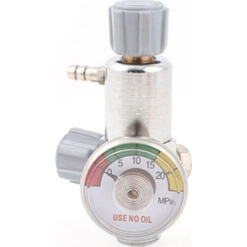 1 PC 20MPa Metal 1/2PT Male Thread Oxygen Pressure Control Valve Regulator Gauge