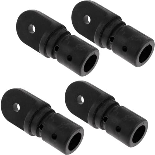 4x Bimini Top Boat Shade Cover , Fittings Top Cap Outside Eye End 7/8" Tube