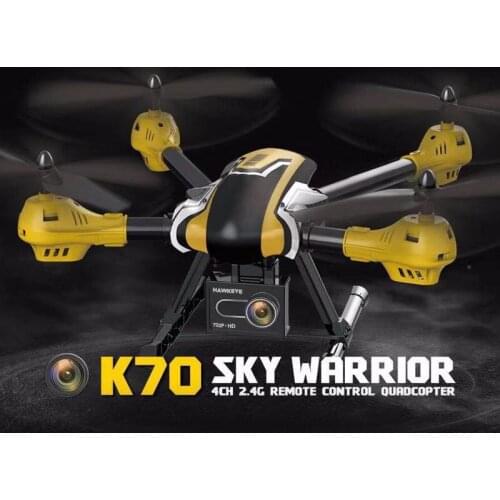All new K70 WiFi FPV remote Control Large Size big Drone With 2mp Camera HD One-Key-return altitude hold RC Quadcopter Dron RTF