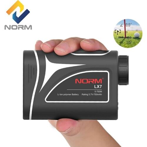 Norm 700M Laser Rangefinder Distance Meter Telescope for Hunting Golf Range Finder with Slope Trajectory Compensation Tool