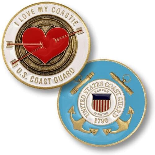 Low price Custom coin hot sales U.S. Coast Guard USCG Bronze Challenge Coin High quality metal Military coins FH810192