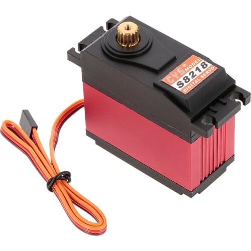 Original CYS-S8218 40kg Metal Gear Digital 6V-7.4V 0.18s-0.20s/60 High Torque HV Servo for 1/5 RC Car